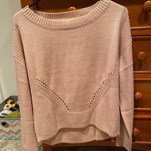 Brand new light pink sweater, never worn!